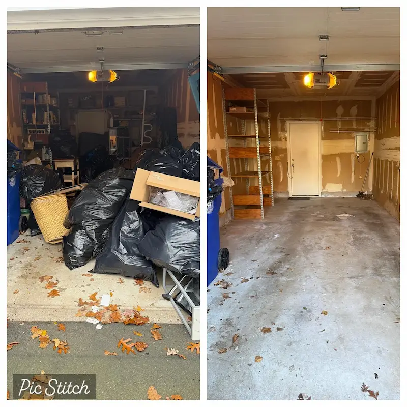 Garage Clean-out for Condo Sale Connecticut